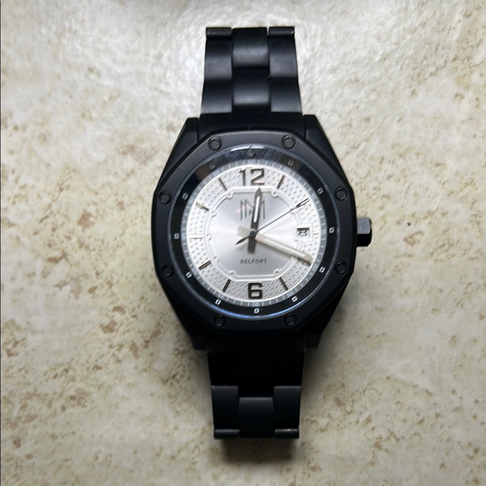 Black and Silver Men's Watch